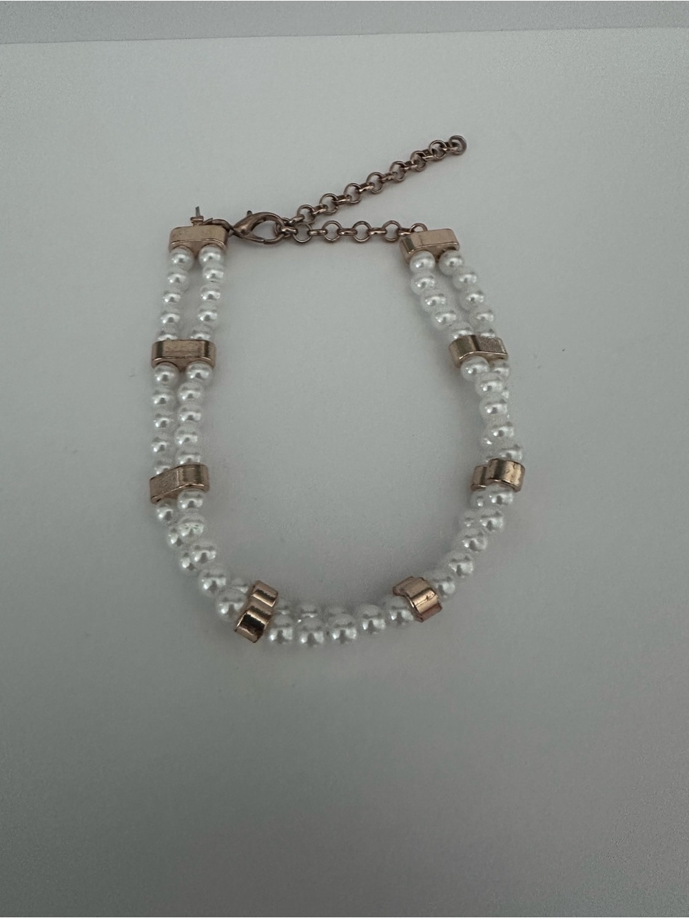 Pearl and Gold Anklet/choker